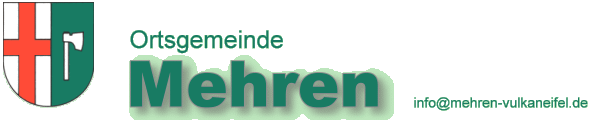 Ortsgemeinde Mehren Vulkaneifel Logo Wappen Mailadresse